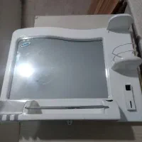 اینه سرویس بهداشتی با  کاسه روشویی