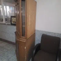 بوفه چوب گردو|بوفه، ویترین، کنسول|تهران, درختی|دیوار