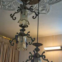لوستر ۳شاخه|لوستر و چراغ آویز|اصفهان, مولوی|دیوار