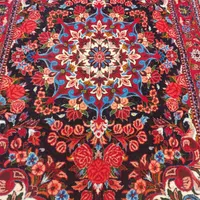 فرش دستباف بساک ۱۳۵ در ۲۱۵ نقشه بیجار بافت جوزان|فرش|مشکین‌دشت, |دیوار