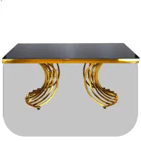 میز صندلی تالاری طلایی و نقره ای اقساطی|میز و صندلی غذاخوری|بانه, |دیوار