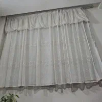 پرده اتاق قد 180 در 2نیم|پرده، رانر، رومیزی|مشهد, حجاب (شهرک غرب)|دیوار