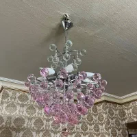 لوستر کریستالی اصل|لوستر و چراغ آویز|اراک, |دیوار