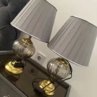 دو عدد آباژور کنار تختی.کاملا نو