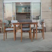 نهار خوری مینی‌مال و فلامینگو|میز و صندلی غذاخوری|مشهد, گرجی علیا|دیوار