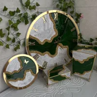 ساعت و تابلو با طرح پ رنگ دلخواه