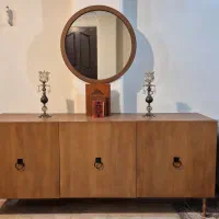 کنسول چوبی در حد نو