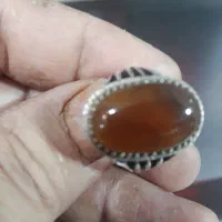 انگشتر عقیق جذر