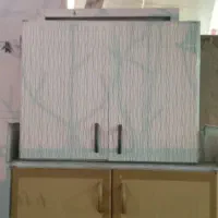 کابینت فلزی نونو ۸۰ سانتی و ۱عدد کابینت جای هود