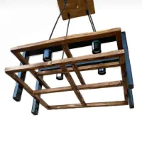 تولیدی لوستر های چوبی|لوستر و چراغ آویز|تهران, فردوسی|دیوار