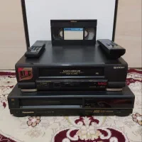 دستگاه ویدو پاناسونیک و شارپ اصل ژاپن با کنترل