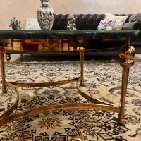 مبل ال چستر جلو مبلی  میز عسلی سنگ جنس استیل رزگلد|مبلمان خانگی و میز عسلی|تهران, اباذر|دیوار