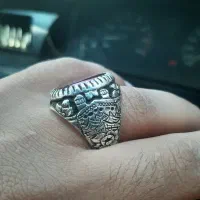 انگشتر نقره قلم کاری|جواهرات|ایذه, |دیوار