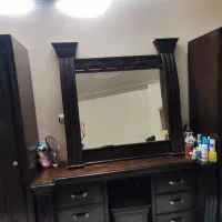 کمد و آیینه|مبلمان خانگی و میز عسلی|اصفهان, خلیل آباد|دیوار