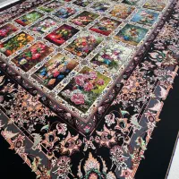 روفرشی ۱۲متری کشدار مخمل هازن