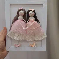 عروسک مکرومه