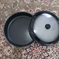 ماهیتابه تفلون وآبکش روحی