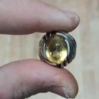 انگشتر جواهری سیترین