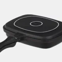 ماهیتابه دو طرفه و ست کفگیر ملاقه