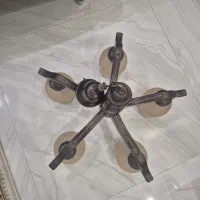لوستر چوبی 5 شاخه