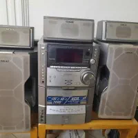 ضبط صوت sony سی دی خور،نوار کاست و رادیو