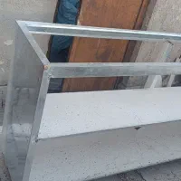 کابینت فلزی|آب‌چکان و نظم‌دهنده ظروف|مشهد, شفا|دیوار