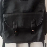 کوله وجا مدادی چرم اصل