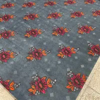 موکت چاپی سرمه ای طوسی|موکت|رشت, کوی عرفان|دیوار