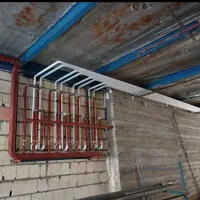 لوله کشی گاز،گازرسانی،گازکش،گازکشی نرده راه پله