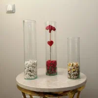 گلدان شیشه ای|گل مصنوعی|تهران, هوانیروز|دیوار