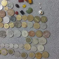 سکه هایی قدیمی پهلوی،اسلامی|کلکسیون سکه، تمبر، اسکناس|بروجن, |دیوار