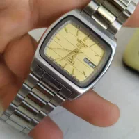 ساعت سیکو پنج صفحه مربع فابریک ژاپن