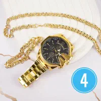 7 مدل ست ساعت دستبند گردبند مردانه باکیفیت و ضمانت|ساعت|رشت, بلوار گیلان|دیوار