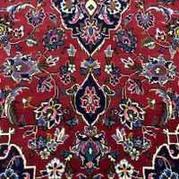 فرش ذرع ونیم دستبافت کرک اردکان کاشان|فرش|تهران, مسعودیه|دیوار