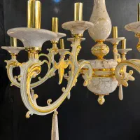 لوستر سنگی آیدا|لوستر و چراغ آویز|ارومیه, |دیوار