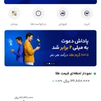 میلی گلد با کد دعوت milli-nzeel