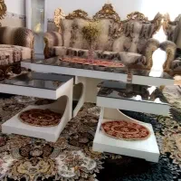 میز عسلی ۵تکه درحدنو