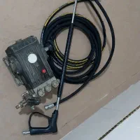 پمپ اینتر کارواش ۲۰۰ بار ایتالیایی و شیلنگ لانس