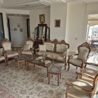 مبل کلاسیک ۹ نفره و ناهارخوری ۸ نفره|مبلمان خانگی و میز عسلی|مشهد, بهشت|دیوار