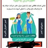 نضافت منزل و..|خدمات نظافت|مشهد, شاهد (شهرک غرب)|دیوار