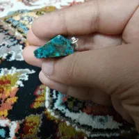 سنگ اصل فیروزه نیشابور(مردانه)|جواهرات|مشهد, راه آهن|دیوار