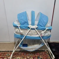 تخت و پشه بند نوزاد|اسباب و اثاث بچه|کرج, آق تپه|دیوار