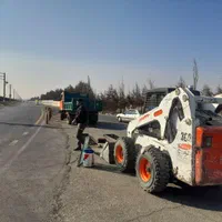 حمل نخاله و خاک برداری با خاور تخریب بابکت
