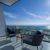 یکخوابه برج لوکس با دید دریا