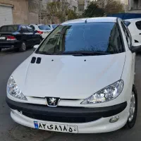 پژو 206 تیپ 2 بدون رنگ