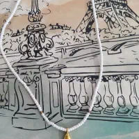 گردنبند منجوق پینترستی دریایی