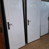 درب اتاقی کامل چهار چوب فلزی اتاق تعمیرات کم چوبی