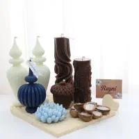 شمع دکوری اقتصادی