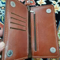 کیف پول چرم دست دوز|کیف، کفش، کمربند|شوشتر, |دیوار