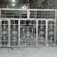 مدرنترین درب فلزی طرح درب حیاطی ویلائی باغی باغ|مصالح و تجهیزات ساختمان|مشهد, رسالت|دیوار